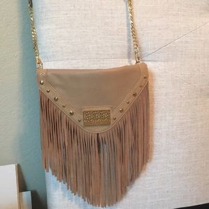 Bebe crossbody bag with detachable strap. NWOT